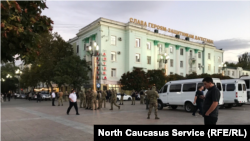 Затримано приблизно 70 людей у Махачкалі та близько 20-ти – у Хасав’юрті