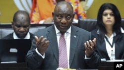 Про африканські мирні пропозиції повідомив президент ПАР Сиріл Рамафоса (на фото)