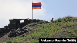 Հայաստանի Զինված ուժերի հենակետը Ադրբեջանի հետ սահմանի Գեղարքունիքի հատվածում, հունիս, 2021թ․