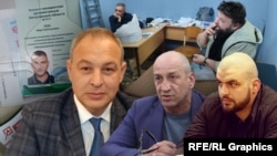 Кан Кварчия, Эшсоу Какалия, Хына Думаа и российские политтехнологи (коллаж)