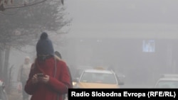 Загаден воздух во Скопје (фотоархива)