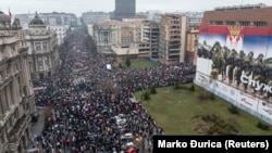 Антивладини протести ширум Србија, Белград, 24 јануари 2025