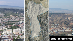 На фотографии – часть горы Махата, т.н. Арсенальная гора