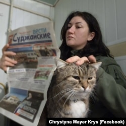 Тварини на фронті допомагають «триматися», каже Христина