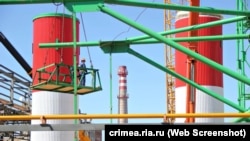 Будівництво Сакської ТЕЦ в анексованому Криму