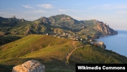 Вид на Карадаг