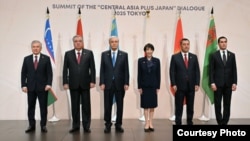 Главы стран Центральной Азии с премьер-министром Японии Санаэ Такаичи. Токио, 20 декабря 2025 года. Фото с сайта Акорды 