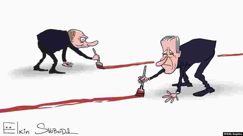 "У него все еще остается страх, что мы пытаемся его свергнуть", &ndash; заявил 16 июня в Женеве президент США Джо Байден после встречи с Владимиром Путиным. США и России необходимо договориться о правилах игры по стратегическим вопросам, подчеркнул Байден после этой встречи. У Путина, как оказалось, свое понимание о правилах игры. В середине декабря МИД РФ опубликовал проекты "договоров" о гарантиях с США и НАТО, которые предусматривают отказ от военно-технического сотрудничества НАТО с Украиной. И, как сказал замминистра Александр Грушко, они являются альтернативой "военному или военно-техническому сценарию противостояния".&nbsp;