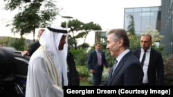 Президент ОАЭ и Бидзина Иванишвили