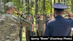 Курсанты центра "Воин"