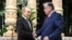 Президенты России и Таджикистана Владимир Путин и Эмомали Рахмон