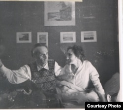 Даниил и Алла Александровна Андреевы. 1958.