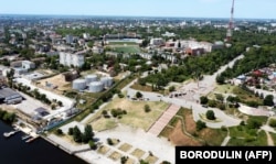 Місто Херсон з висоти пташиного польоту, 20 травня 2022 року