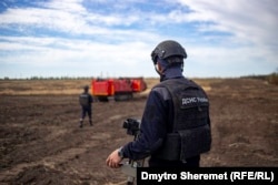Разминирование полей в Николаевской области, фото иллюстративное