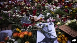 Հարգանքի տուրք Նավալնիի հիշատակին, Գերմանիա: 