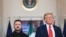Уладзімір Зяленскі і Дональд Трамп