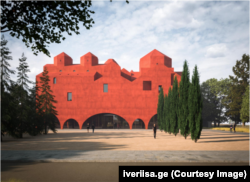 Так выглядит проект центра, опубликованный на сайте общества «Иверииса»