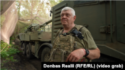 Військовослужбовець 48-ї ОАБр з позивним «Степанич»