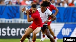 Лука Маткава в матче против Фиджи