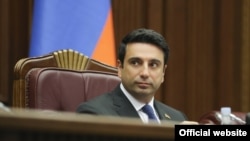 Ազգային Ժողովի նախագահ Ալեն Սիմոնյանը, արխիվ