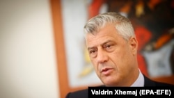 Presidenti i Kosovës, Hashim Thaçi.