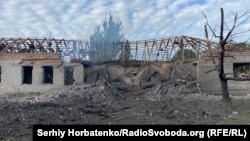 Будівля дитячого садка у Миколайпіллі після обстрілу військ РФ