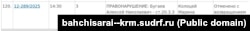 Інформація про розгляд справи про «дискредитацію армії РФ» щодо кримчанина Олексія Бугаєва підконтрольним РФ Бахчисарайським районним судом, липень 2025 року