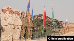 Հայաստանի ԶՈՒ զինծառայողները մասնակցում են ՀԱՊԿ զորավարժությունների, արխիվ