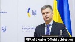 ILLUSTRATION – Minister of Foreign Affairs of Ukraine Vadim Pristayko, 12Oct2019