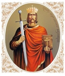 Київський князь Володимир Великий. Малюнок Олексія Штанка