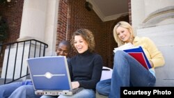 Azerbaijan - Students with notebook