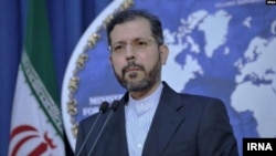 Իրանի Իսլամական Հանրապետության ԱԳ խոսնակ Սաեդ Խաթիբզահեդը, Թեհրան, արխիվ: 