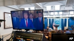 Трансляция обращения президента США, Вашингтон, 21 июня 2022 года