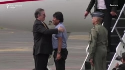 Evo Morales sletio u Meksiko