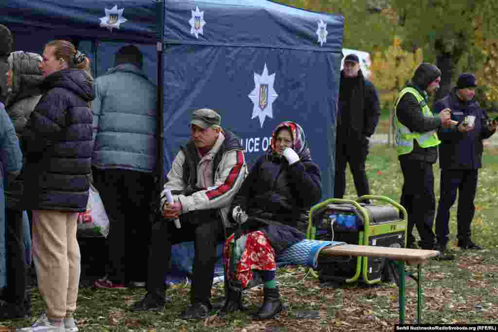 Поліція збирає свідчення людей