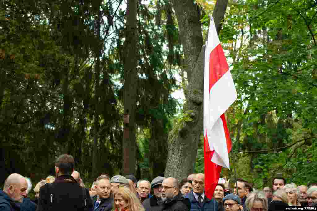 Сярод прысутных быў Зянон Пазьняк