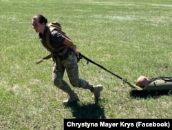 Одне із завдань Христини – навчити якомога більшу кількість військових ЗСУ