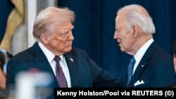 Рідні, союзники та опоненти. Хто прийшов на інавгурацію Трампа і як це було (фотогалерея)