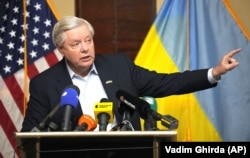 Сенатор-республіканець Ліндсі Грем є одним зі співавторів законопрєкту про ще сильніші санкції проти Росії в разі її відмови від перемир’я з Україною