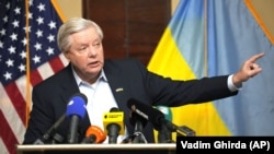 Линдси Грэм, Киев, 18 марта 2024 года