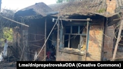 Наслідки російських атак у Нікопольському районі, архівне фото