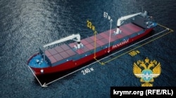 Океанське судно класу Panamax. Конструктивна схема