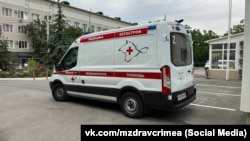 Карета скорой помощи в Симферополе, иллюстративное фото 