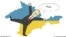 Крым и Путин. Политическая карикатура Евгении Олийнык
