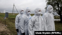 Вучэньні каля Беларускай АЭС, кастрычнік 2019 году