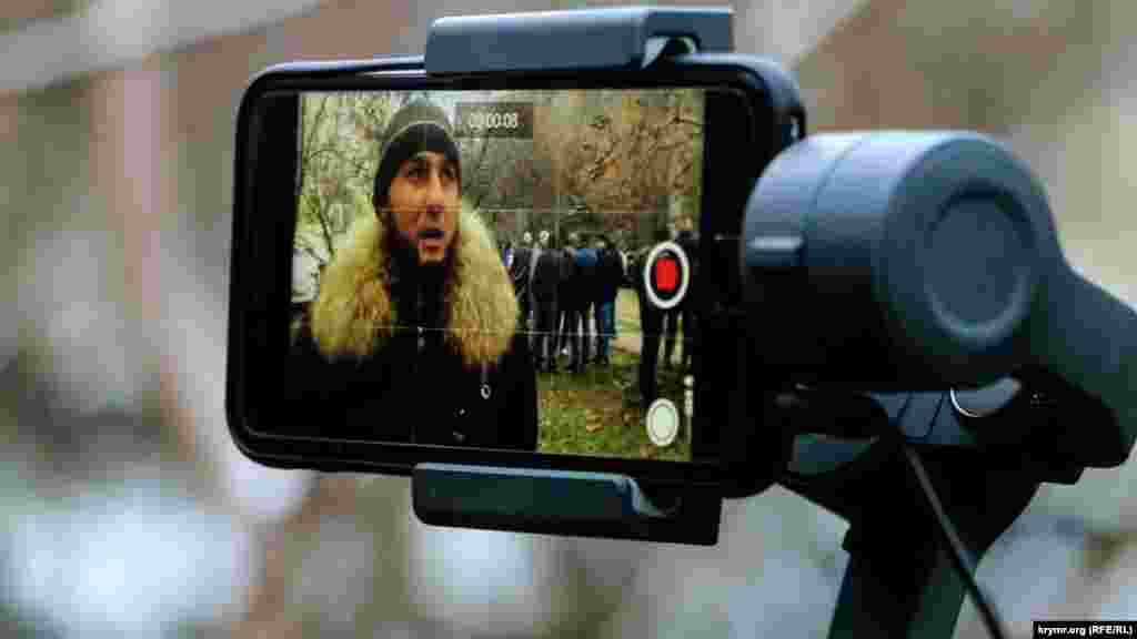 Об'єднання &laquo;Кримська солідарність&raquo; публікує відео з місця подій