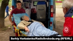 Эвакуация из города Константиновка Донецкой области