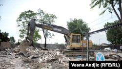 Demoliranje naselja Savamala, 28. april 2016.