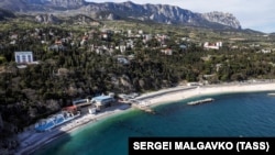 Вид на Симеиз, архивное фото