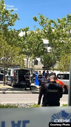 Фото з місця вбивства Андрія Потнова, надані журналістам «Схем» (Радіо Свобода) іспанськими журналістами